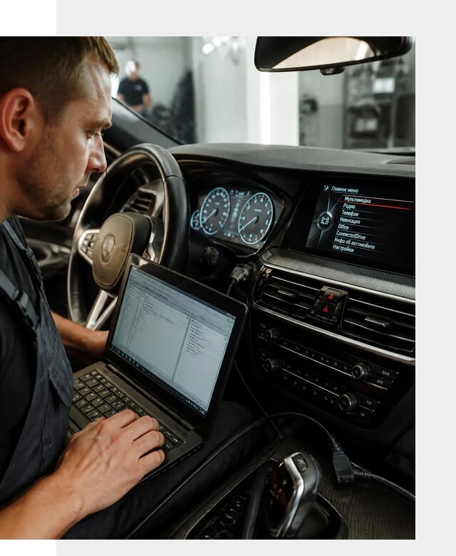 Русификация приборной панели BMW для авто в Салехарде от компании