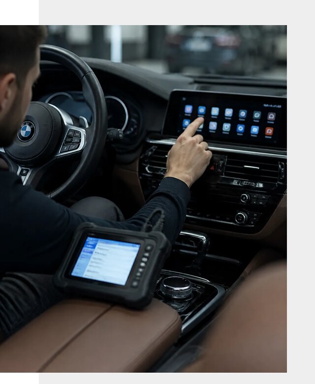Установка приложений и мультимедиа сервисов BMW в Салехарде