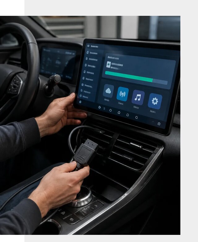 Установка приложений BYD для автомобиля под ключ в Салехарде