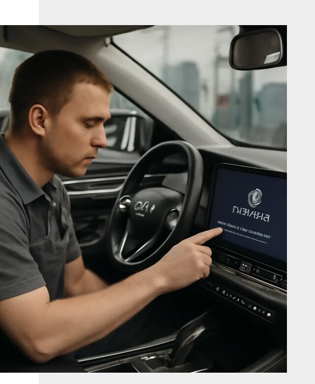 Установка приложений Changan и сервисов в авто в Салехарде