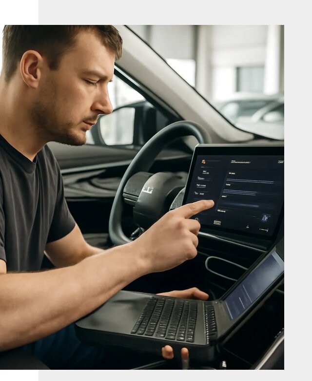 Русификация и адаптация мультимедии Exeed TXL в Салехарде