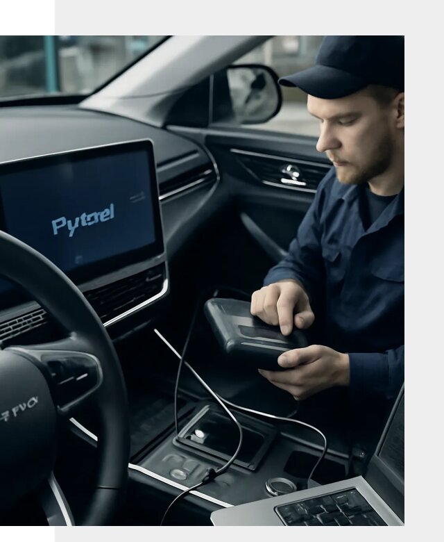 Русификация автомобилей Jetour с адаптацией меню в Салехарде