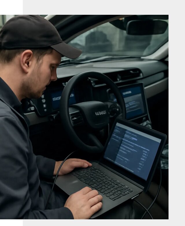 Профессиональная русификация автомобилей Lynk Co в Салехарде