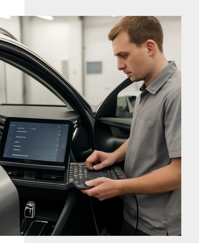 Русификация мультимедиа автомобилей Lynk Co в Салехарде