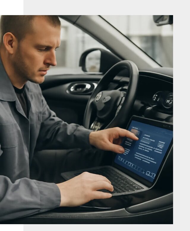 Русификация приборной панели автомобиля Lynk Co в Салехарде