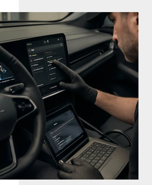 Русификация приборной панели Rising автомобиля в Салехарде