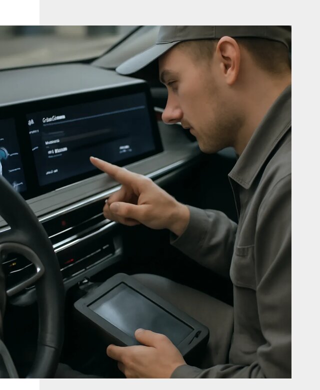 Русификация приборной панели автомобиля Voyah в Салехарде