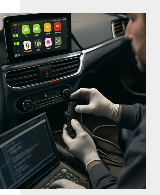 Активация Apple CarPlay в Салехарде для штатной мультимедиа