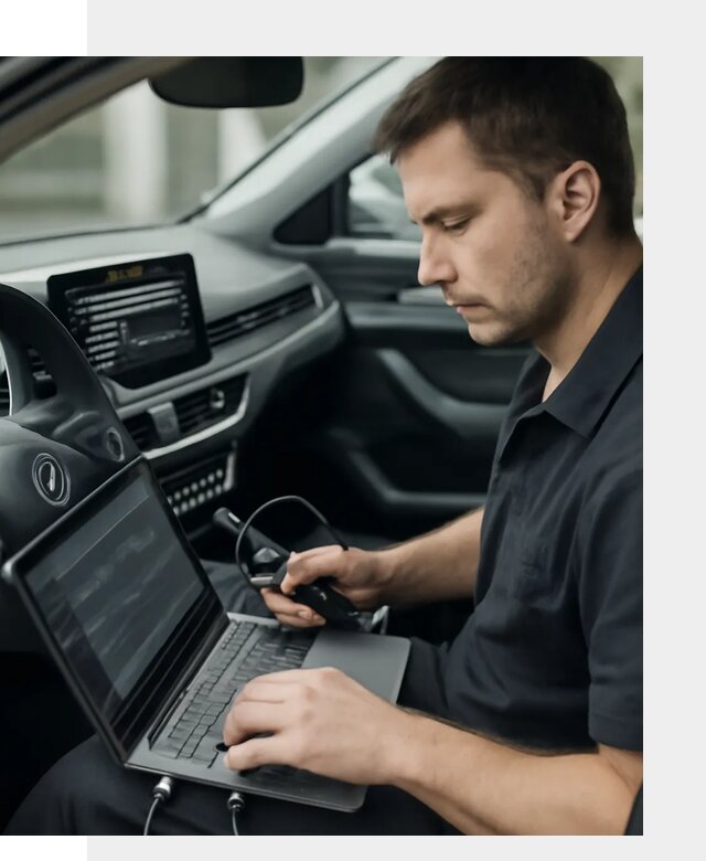 Настройка телематики автомобиля под ключ для авто в Салехарде