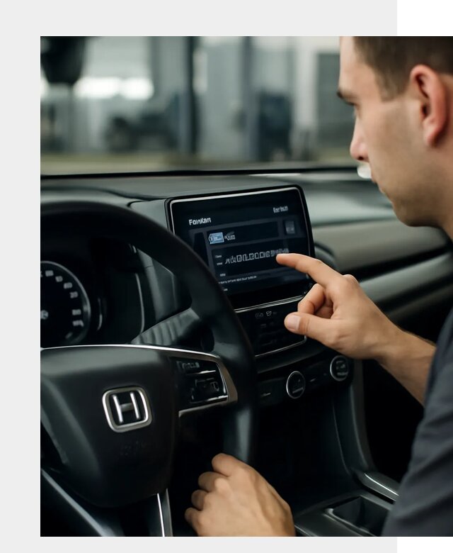 Русификация панели приборов Honda в Салехарде по цене 5352 ФастМобиль-Слх