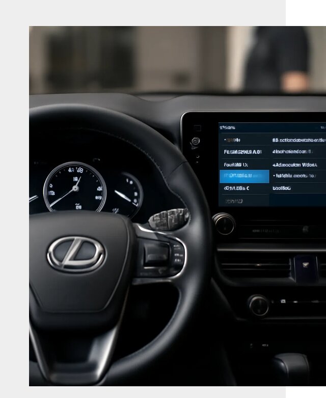 Русификация приборной панели Lexus в Салехарде по 5887 р. | ФастМобиль-Слх