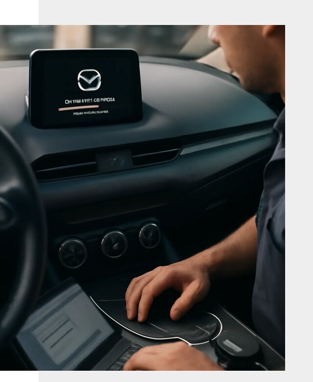 Установка приложений Mazda на мультимедийную систему в Салехарде
