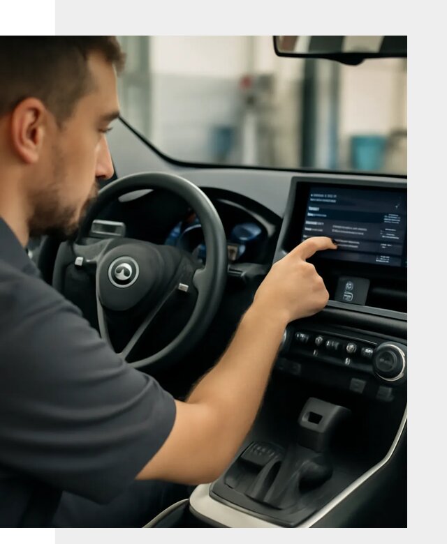 Русификация Toyota RAV 4 с настройкой меню и навигации в Салехарде