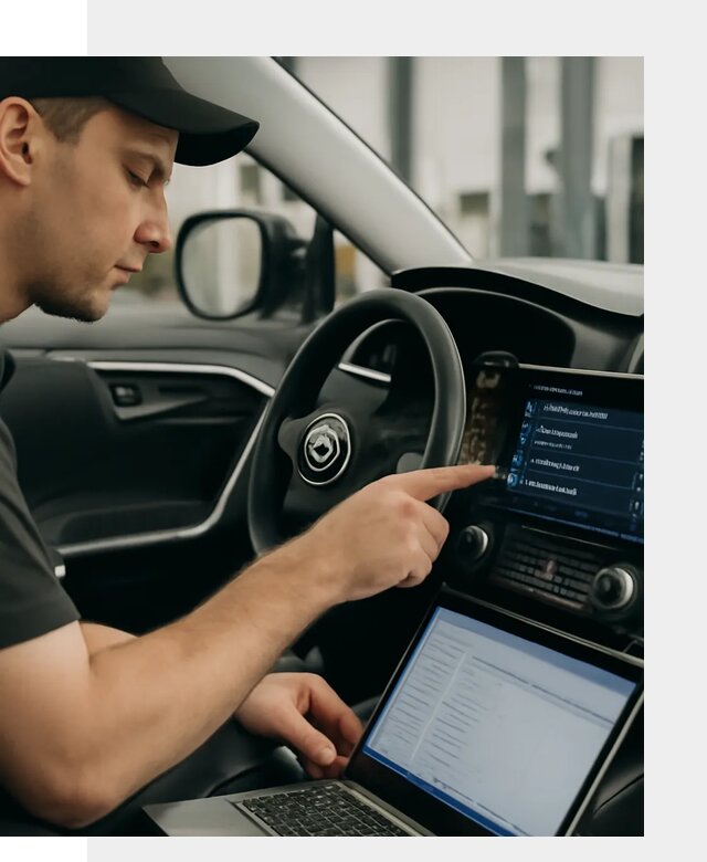 Русификация мультимедиа Toyota для автомобилей в Салехарде